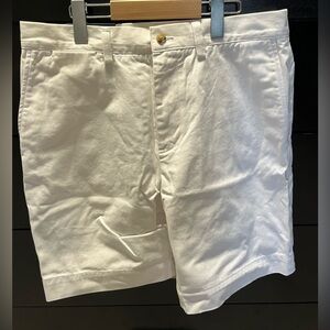 Men's Polo Ralph Lauren Classic 9" White Shorts NWT
